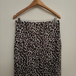 Leopard Print Women's Skirt